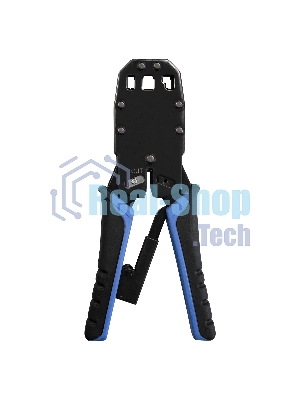 Инструмент ExeGate EX293155RUS EX-T2008R для обжима RJ-45, RJ-11/12 с храповым механизмом (прямой ход обжимки)