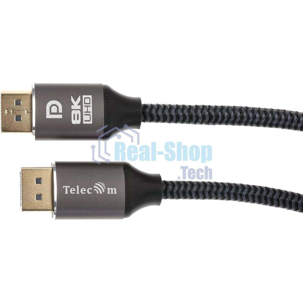 Кабель соединительный DP-DP 1.4V 8K@60Hz 3м, Telecom Pro TCG750-3M