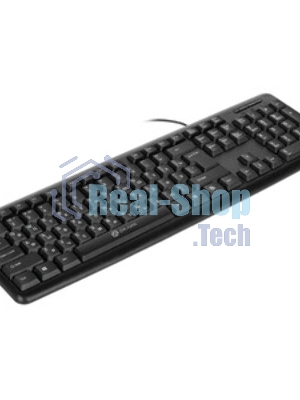 Клавиатура Oklick 180V2 проводная, USB Type-A, чёрный
