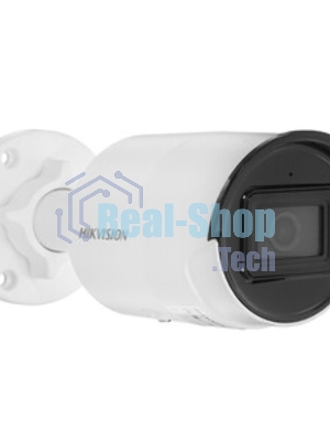 Камера видеонаблюдения цилиндрическая Hikvision DS-2CD2083G2-IU(4мм) 8Мп уличнаяс EXIR-подсветкой до 40м и технологией AcuSense1/2.8