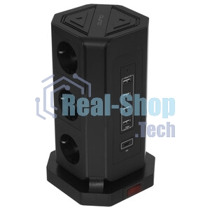 Сетевой фильтр QUMO Power Tower PRO PD 8SP4U (P-0004)