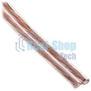 Акустический кабель Cablexpert CC-TC2x1,0-10M, прозрачный, 10 м, бухта