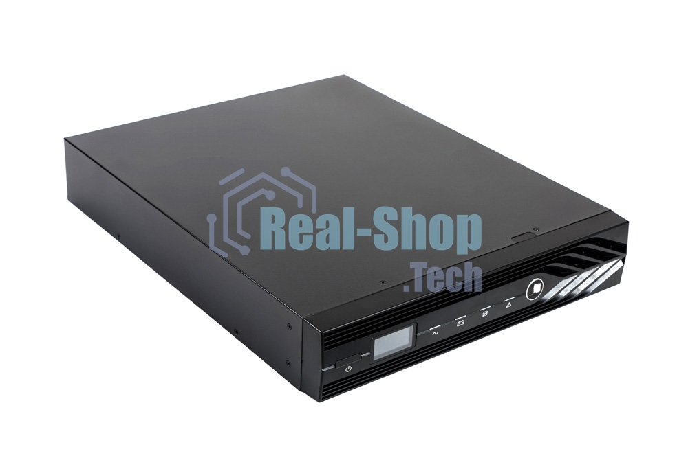 Источник бесперебойного питания SKAT-UPS 1000 RACK + 2x9Ah UPS 900 W, On-Line, sine, built-in rechargeable batteries 2 pcs x 9Ah