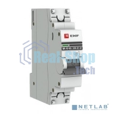 Выключатель автоматический EKF mcb4763-1-40C-pro 1P 40А (C) 4,5kA ВА 47-63 EKF PROxima