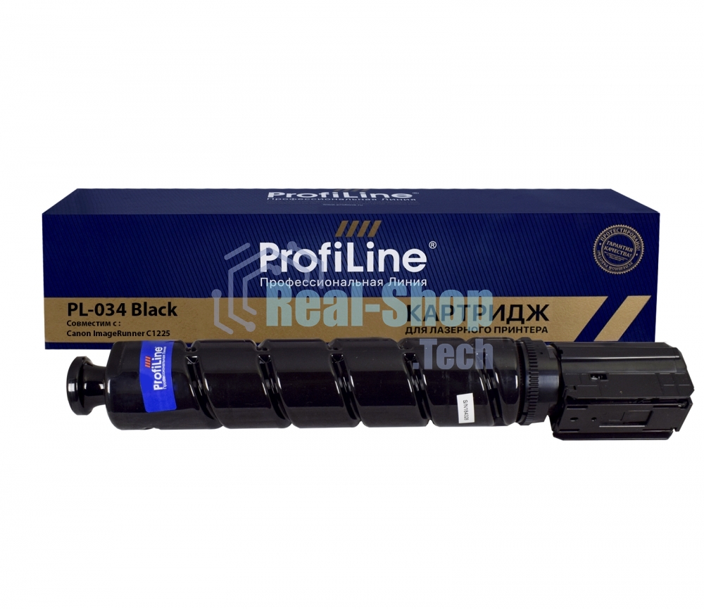 Картридж ProfiLine PL-034 для принтеров Canon ImageRunner C1225 черный 12000 копий