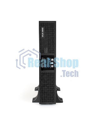 Источник бесперебойного питания On-line ExeGate EP285648RUS PowerExpert ULS-3000.LCD.AVR.C13.USB.RS232.SNMP.2U 3000VA/3000W, On-Line, PF=1, LCD, 6*IEC-C13, RS232, USB, SNMP-slot, Rackmount 2U/Tower, черный