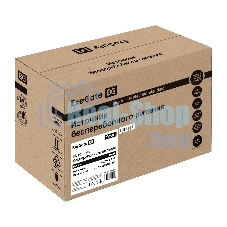 Источник бесперебойного питания ExeGate Smart LB-650.LCD.AVR.2SH.USB (650VA/390W, LCD, AVR, 2*Schuko, USB, батарея 12V 7Ah, черный)