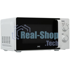 Микроволновая печь JVC JK-MW120M белый, 20 л, 700 Вт, переключатели - поворотный механизм