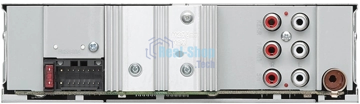 Автомагнитола Kenwood KMM-105M, 1 DIN, USB Type-A, AUX, съёмная панель