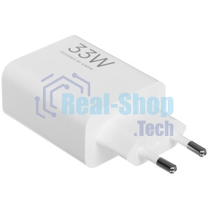 Сетевое зарядное устройство Xiaomi BHR9956EU 33W 3A (PD) USB универсальное белый
