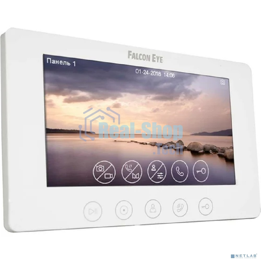 Видеодомофон Falcon Eye Cosmo HD Plus белый