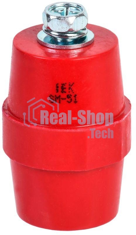 Изолятор SM51 (М8) силовой с болтом IEK YIS11-51-15-B