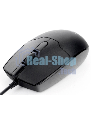 Мышь проводная Gembird MOP-425 черный, 1000 dpi, USB, кнопки - 3