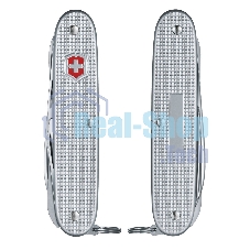 Нож Victorinox Farmer X Alox, 93 мм, 10 функций, алюминиевая рукоять, серебристый