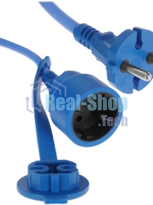 Удл. мороз. в бухте PC, 10А, 20 м, IP54 1р PC-1F-R-20(IP)