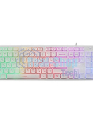 Клавиатура Oklick 550ML проводная, USB Type-A, белый