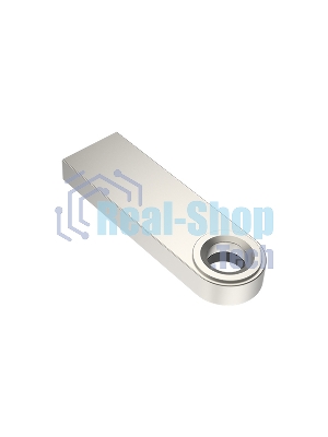 Флешка USB Netac U278 (NT03U278N-032G-20PN), 32Gb, USB 2.0, R/W 50/10, серебристый/черный