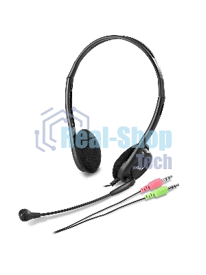 Гарнитура Genius HS-200C черный, проводная