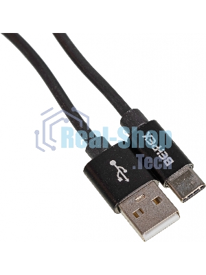 Кабель USB (m)-USB Type-C (m) 1м черный