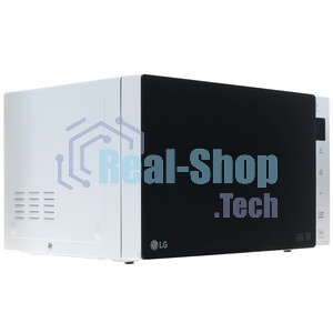 Микроволновая печь LG MW25R35GISW белый/черный, 25 л, 1000 Вт, переключатели - сенсор