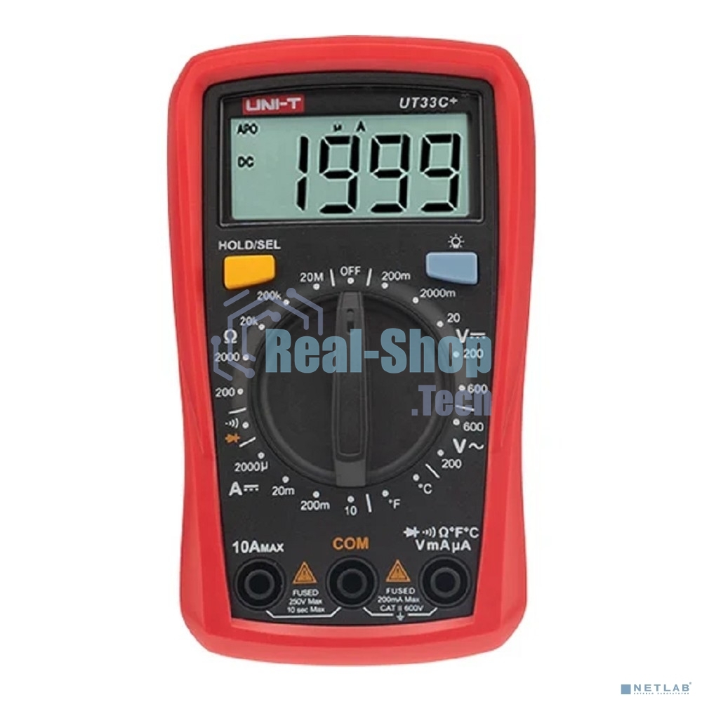 Портативный мультиметр UNI-T UT33C+