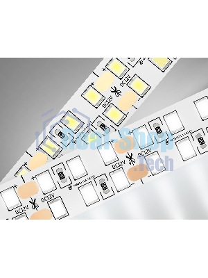 Светодиодная лента Ambrella light GS1602 2835 240Led/ 19.2W m/ 12V IP20 4500K/ 5000*14*1.2mm (2 конт.)