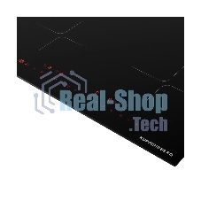 Индукционная варочная панель Kuppersberg ICI 605, индукционная, inverter, High-Tech, 60 см, пауза, таймер, блокировка панели управления, автоматическое отключение, бустер, 9 уровней мощности, прямые края, индикация остаточного тепла, сенсорное управление/invisible, черный
