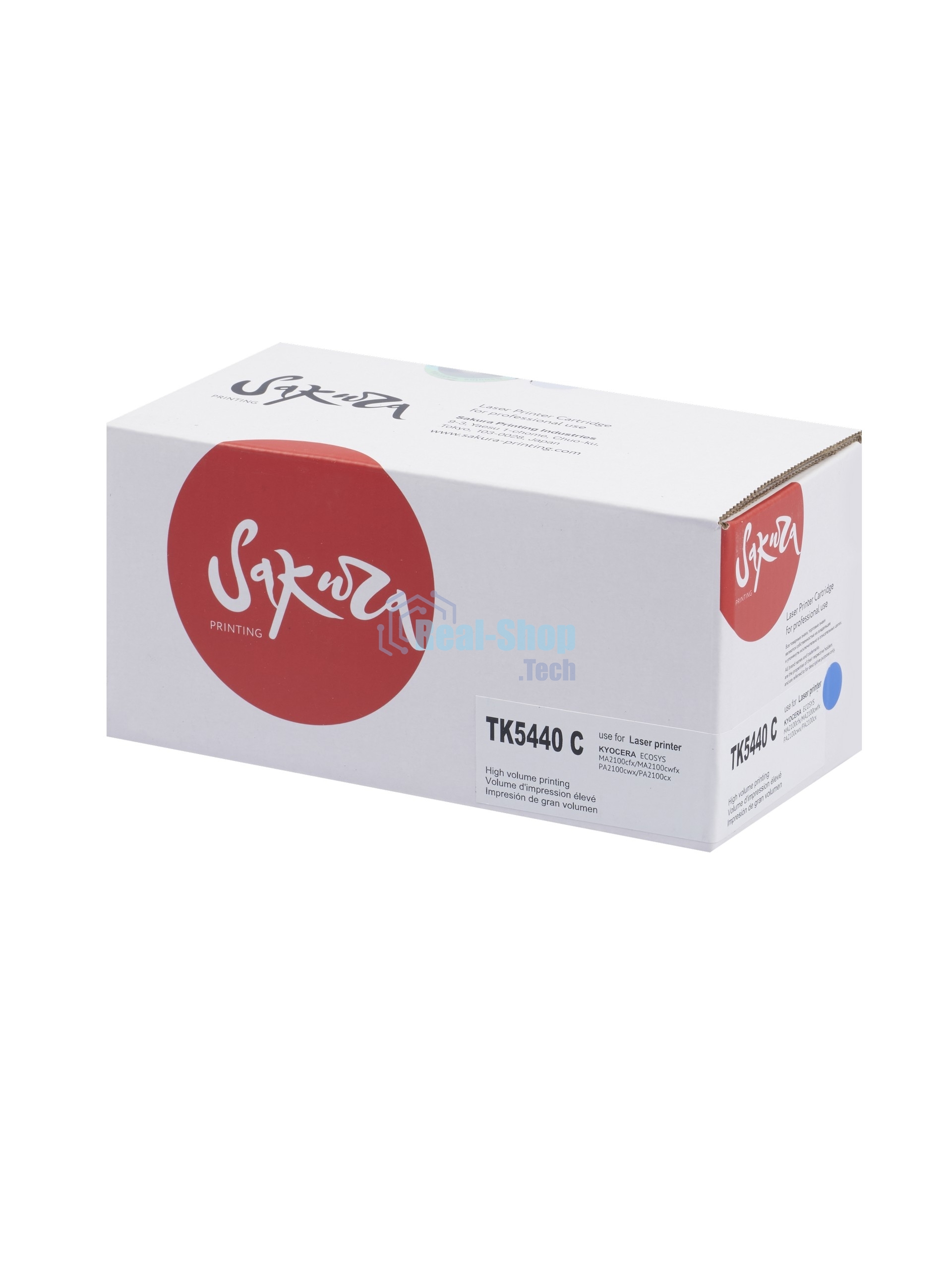 Картридж Sakura TK5440C для Kyocera Mita ECOSYS PA2100cx/ECOSYS PA2100cwx/ECOSYS MA2100cfx/ECOSYS MA2100cwfx, голубой, 2200 к.