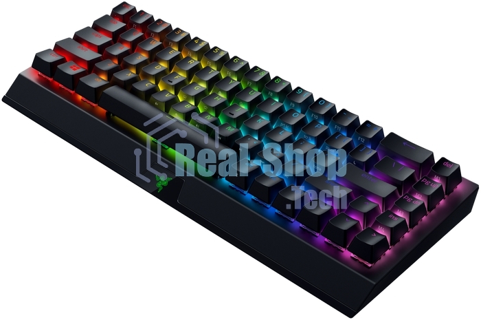 Клавиатура Razer BlackWidow V3 Mini HyperSpeed гибридная, USB Type-A, Bluetooth, радиоканал, чёрный