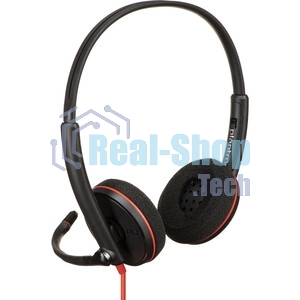 Гарнитура Plantronics Blackwire 3220 чёрный, проводная, USB