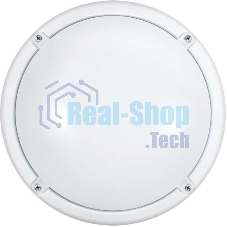Светильник LED 71 623 OBL-R1-12-4K-WH-IP65-LED-SNRV 12Вт 4000К IP65 (оптико-акустич. датчик) ОНЛАЙТ Светильник LED 71 623 OBL-R1-12-4K-WH-IP65-LED-SNRV 12Вт 4000К IP65 (оптико-акустич. датчик) ОНЛАЙТ