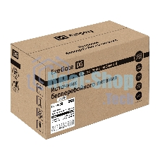 Источник бесперебойного питания ExeGate Power NB-2200.LED.AVR.8C13.USB (2200VA/1300W, LED, AVR, 8*C13, USB, батарея 12V 9Ah - 2 шт., металлический корпус, Black)