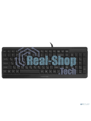Комплект клавиатура+мышь A4Tech FStyler F1512 проводной, USB, 1200 DPI, черный