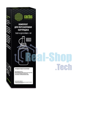 Тонер Cactus CS-RK-CE285A черный туба 85гр. с чипом для принтера HP LJ P1005/M1120/P1606w; Pro M125nw/M127fw/