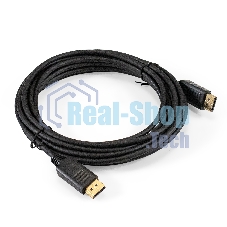 Кабель DisplayPort ExeGate EX-CC-DP-5.0 (20M/20M, 5м, v1.2)