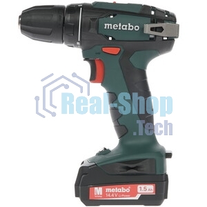 Дрель-шуруповерт Metabo BS 14.4 602206550, 14,4 В, 1,5 Ач, 40 Нм, щеточный
