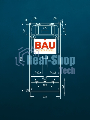 Комплект BAU 6 в 1: инсталляция BAU PRO, унитаз подвесной безободковый Bau Stil 51x35, сиденье дюропласт микролифт, клавиша BAU Stil, хром