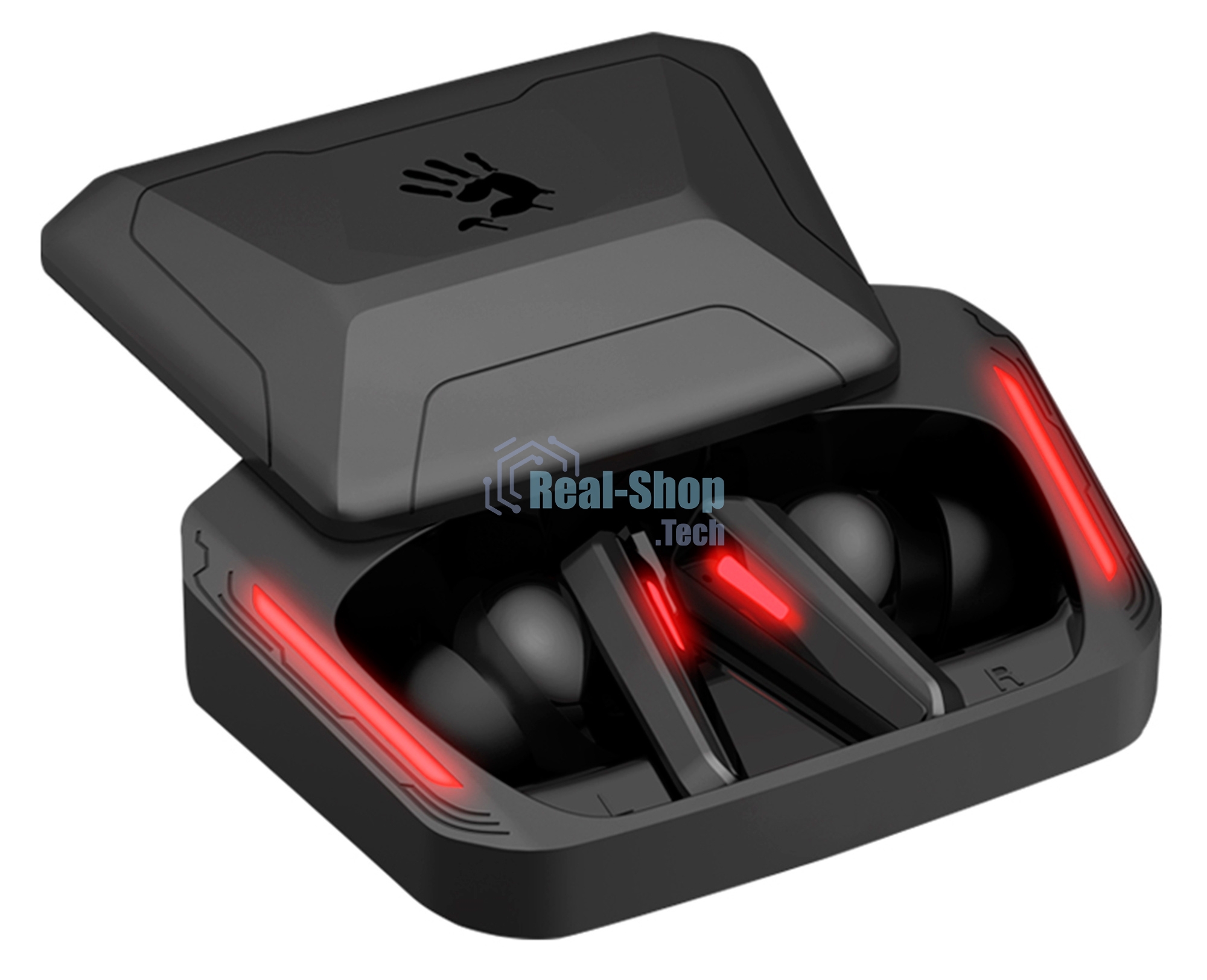 Гарнитура Bloody M70 чёрный-красный, беспроводная, Bluetooth, до 6 ч