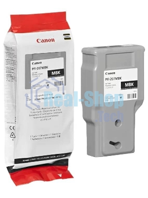 Картридж струйный Canon PFI-207 MBK черный матовый для для iPF680/685/780/785 300мл (8788B001)