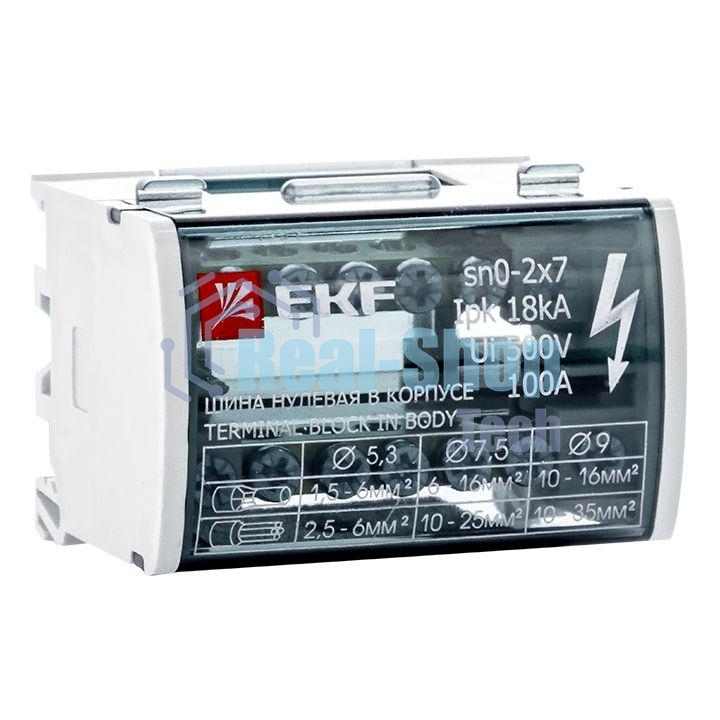 Шина нулевая в корпусе EKF sn0-2x7 (2х7) EKF PROxima