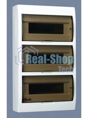 Корпус пластиковый навесной 36мод. IP41 ЩРН-П-36 DEKraft 31014DEK