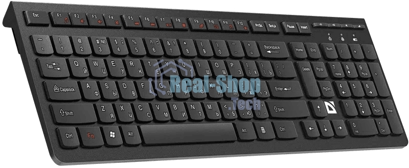 Клавиатура беспроводная Defender ULTRAMATE SM-535 RU USB, радиоканал, черный
