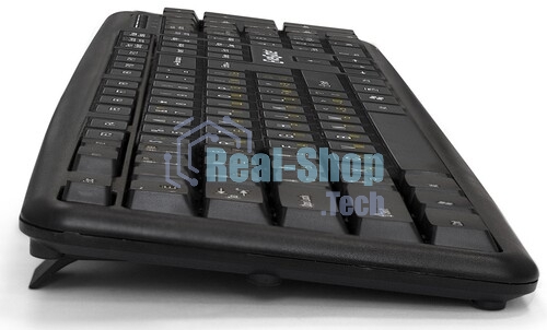 Комплект клавиатура+мышь ExeGate MK150 проводной, USB, 1200 DPI, чёрный