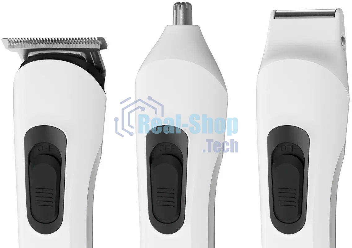 Триммер Rowenta TN8961F4 белый (насадок в компл:7шт)