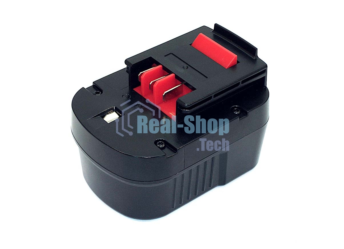 Аккумулятор для Black & Decker (p/n: A12, A12E, A12EX, A12-XJ, FS120B, FSB12, A1712) 3.3Ah 12V Ni-Mh