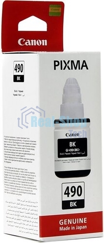 Чернила Canon GI-490BK 0663C001 черный для Canon Pixma G1400/2400/3400 (135мл)