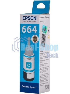 Чернила Epson C13T664298 голубой 70мл для Epson L100