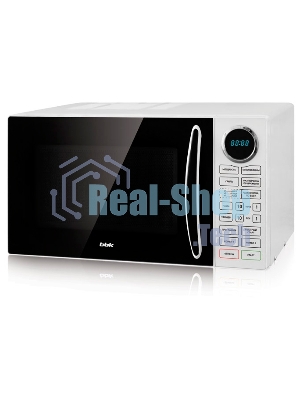 Микроволновая печь BBK 23MWG-930S/BW белый/черный, 23 л, 900 Вт, переключатели - сенсор