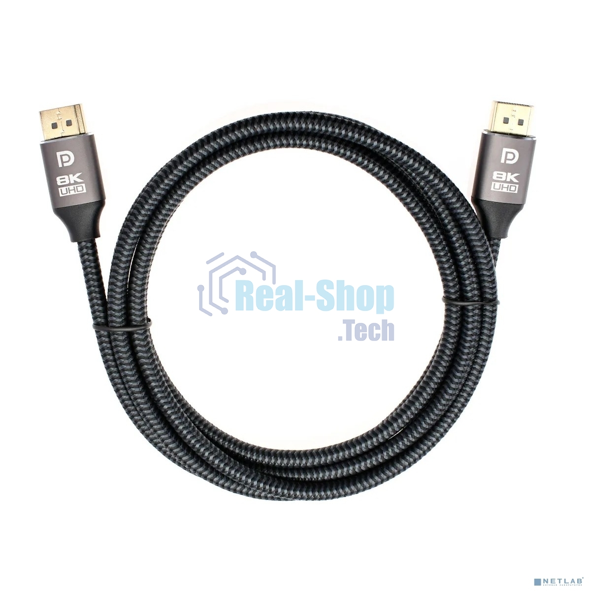 Кабель соединительный DP-DP 1.4V 8K@60Hz 2м, Telecom Pro TCG750-2M