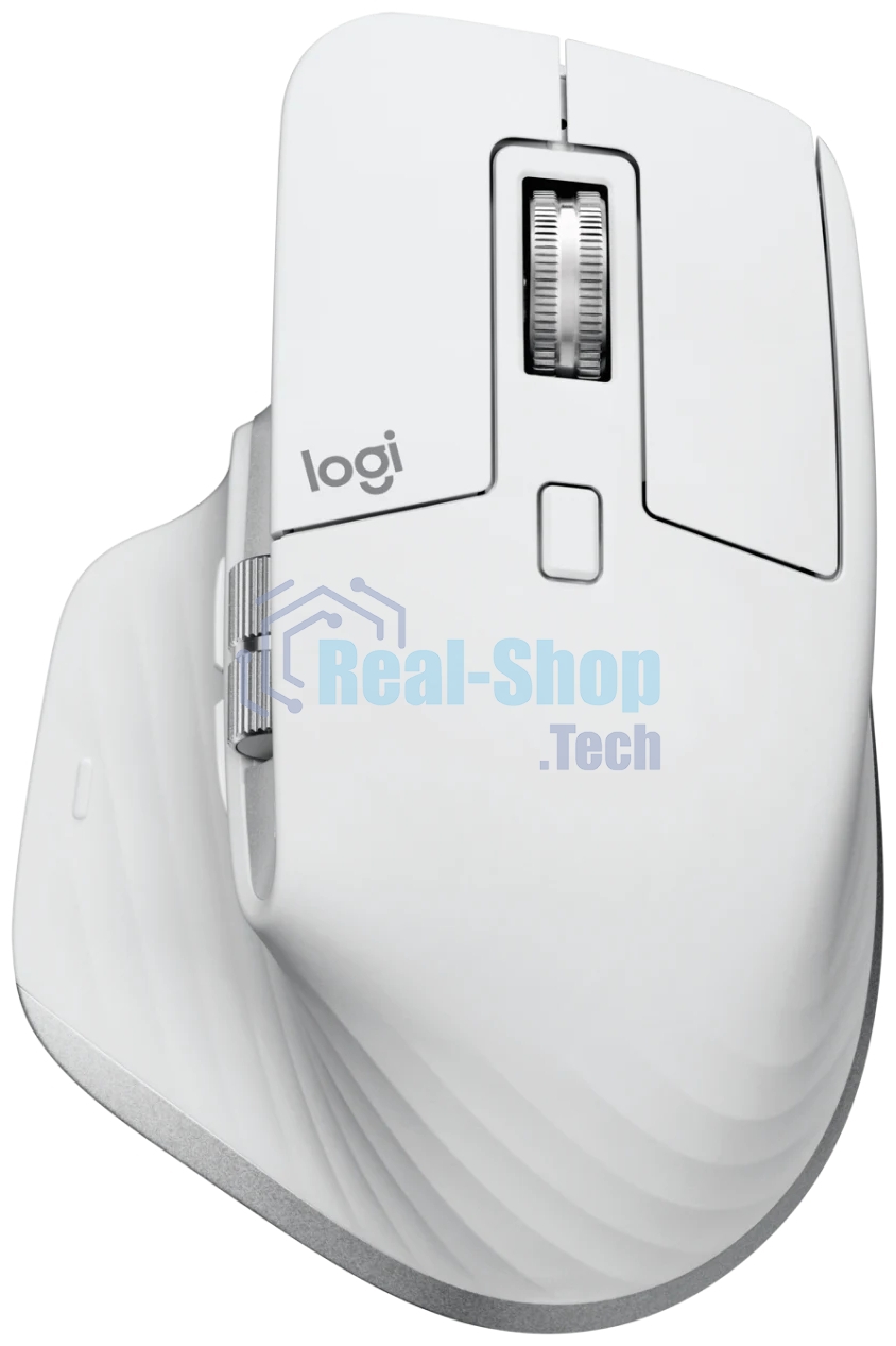 Мышь беспроводная Logitech MX Master 3s светло-серый, 8000 dpi, радиоканал, Bluetooth, USB, кнопки - 7